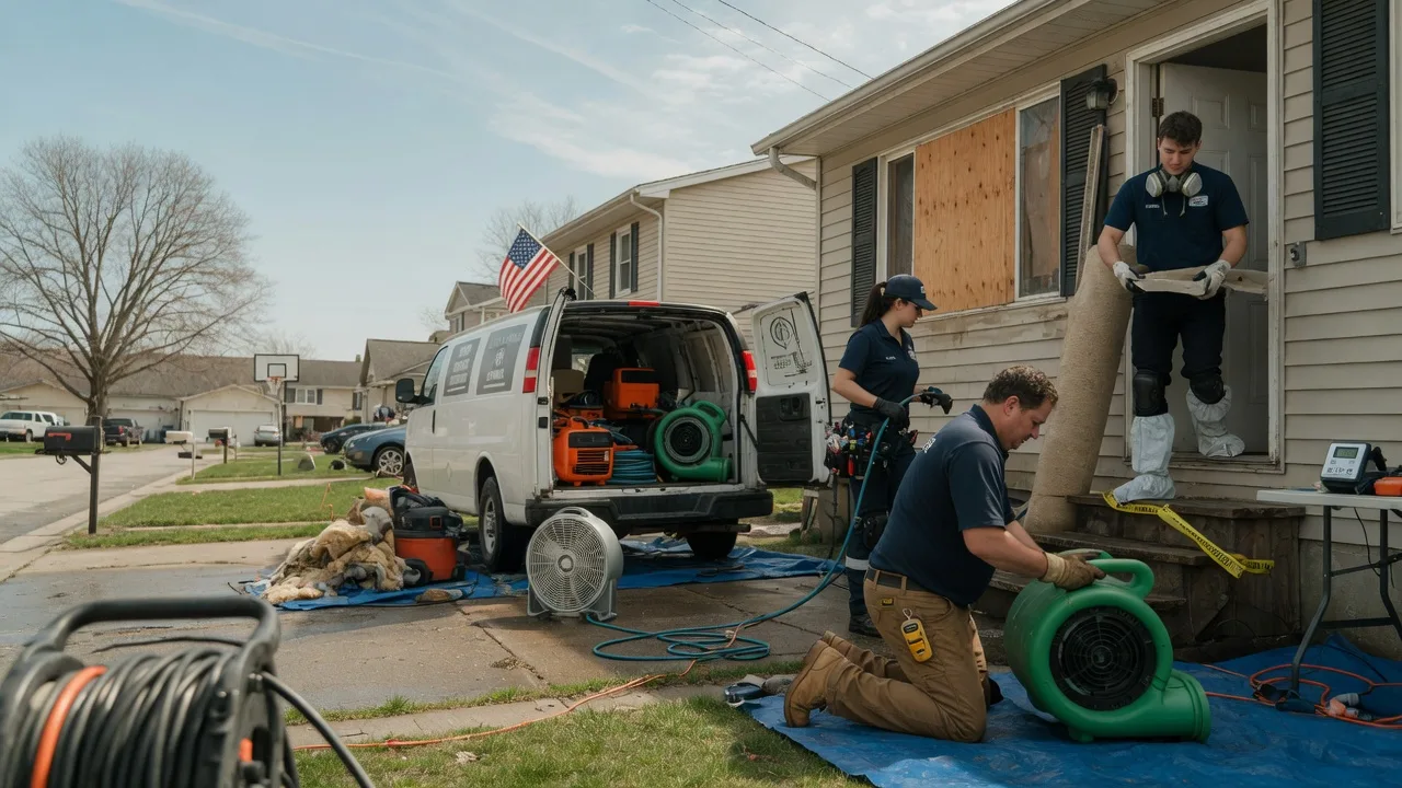 Water Damage Restoration in Jim Falls, WI near me
